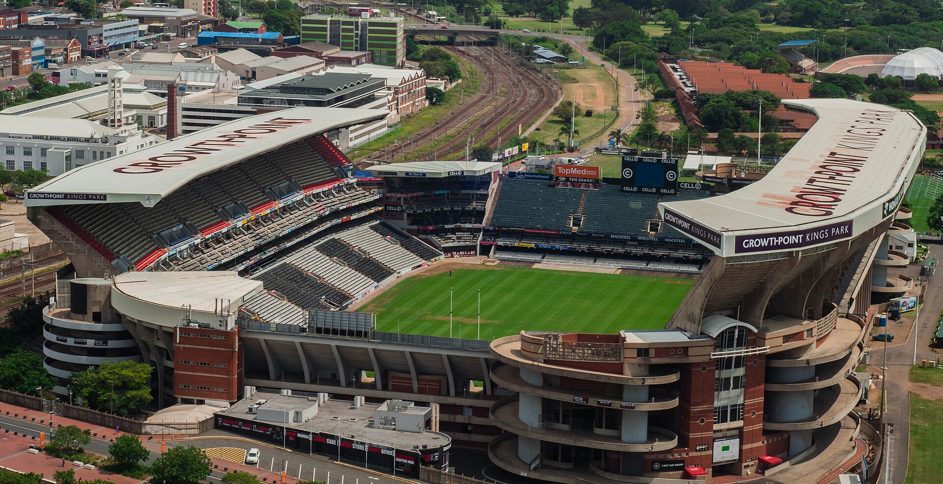 Kings Park Stadion, Durban, Südafrika