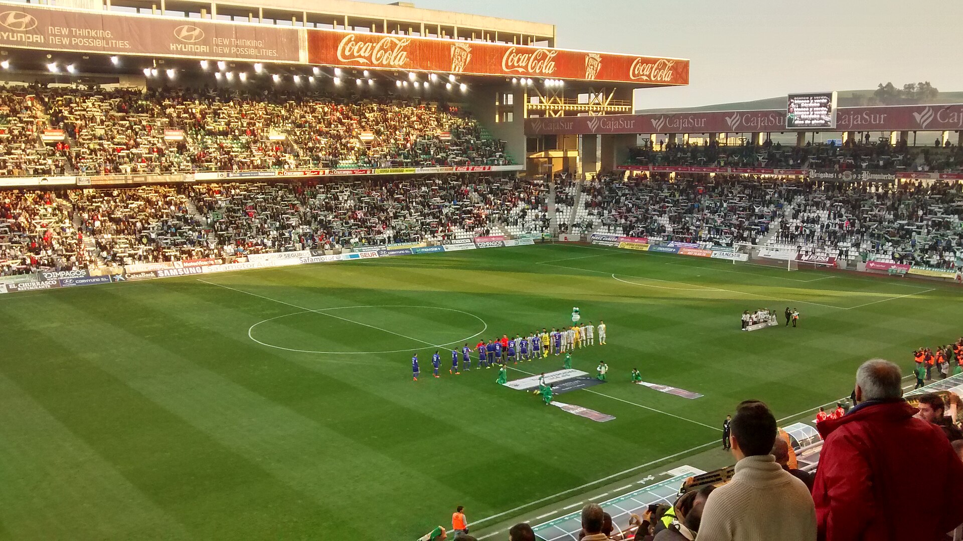 Nuevo Arcángel stadium. Match Córdoba CF 2:3 CD Leganés