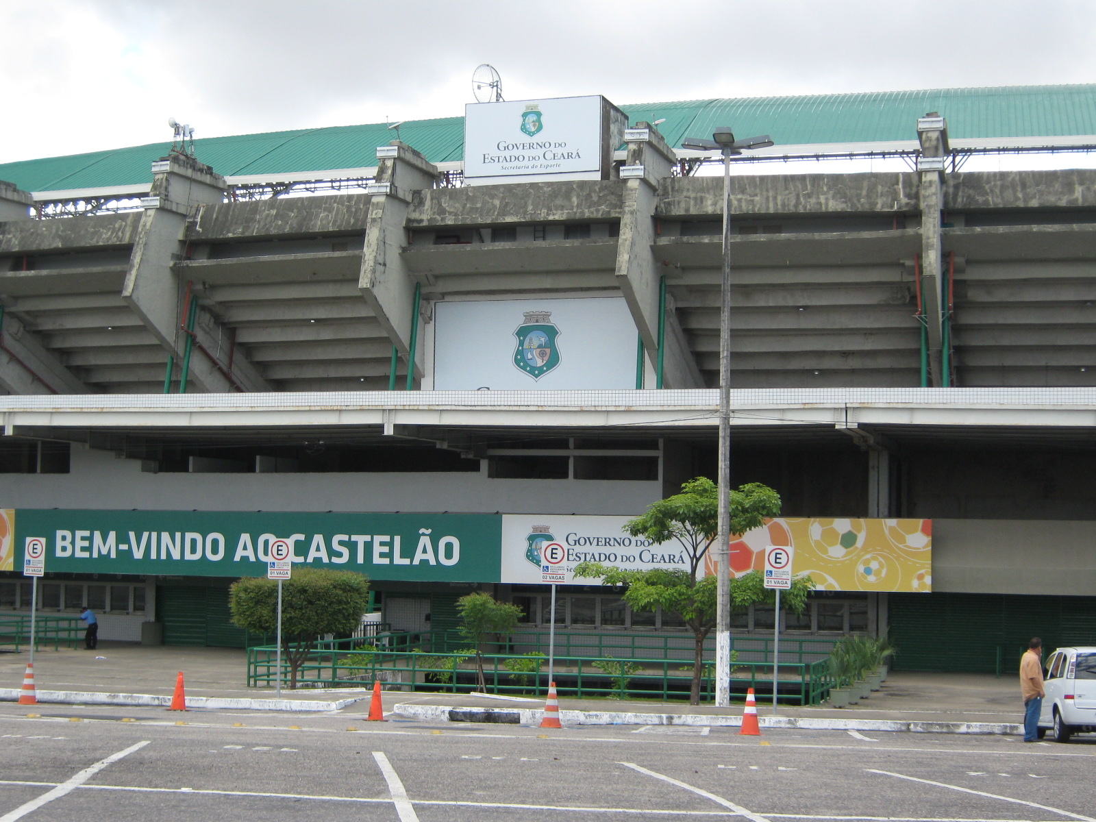 This stadium will be closed for refurbishment and will be one of the stadiums for Brazil 2014 FIFA Wold Cup