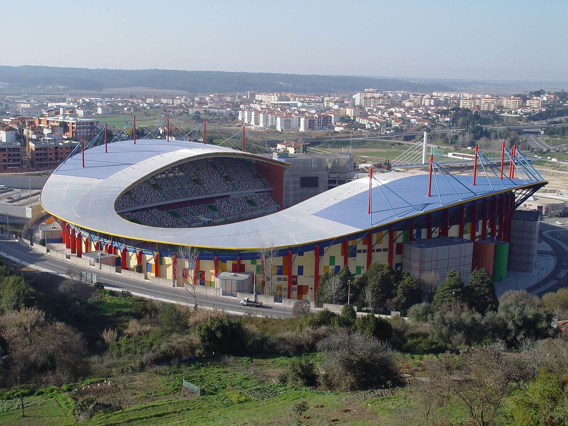 Dr. Magalhães Pessoa Stadium in Leiria , Portugal.