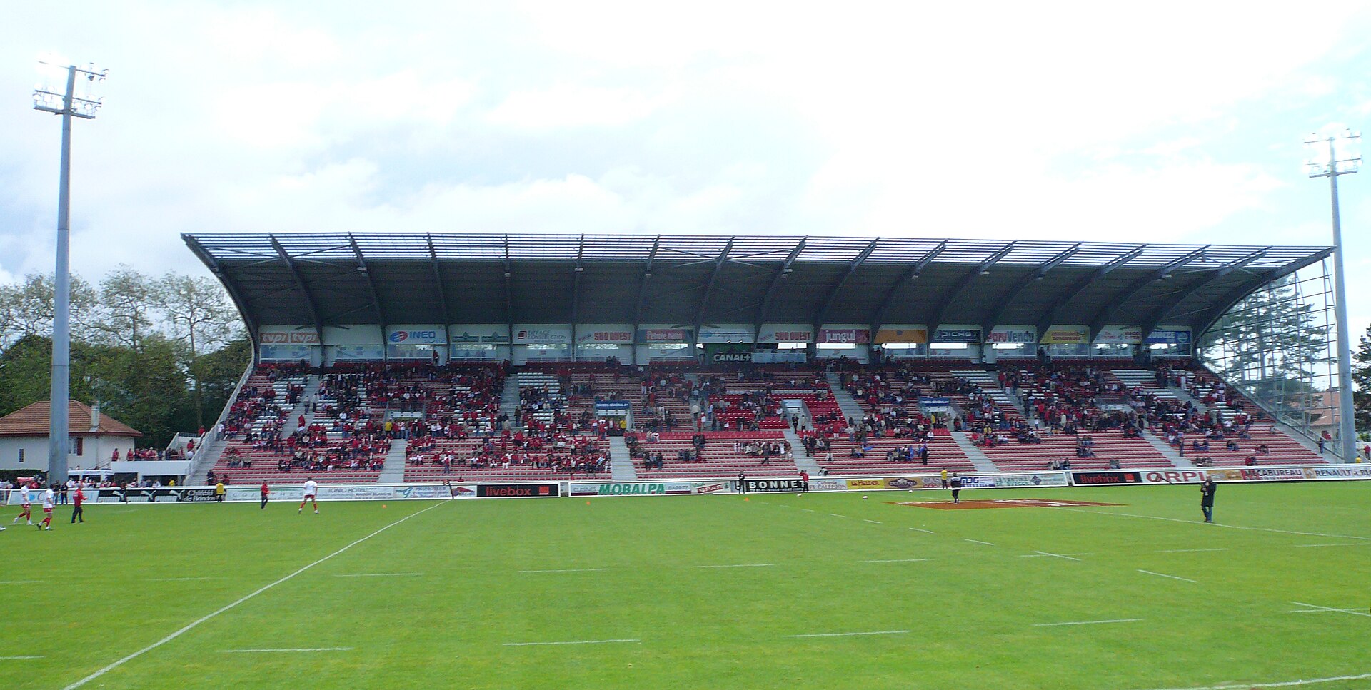 Parc des Sports d'Aguiléra en 2008
