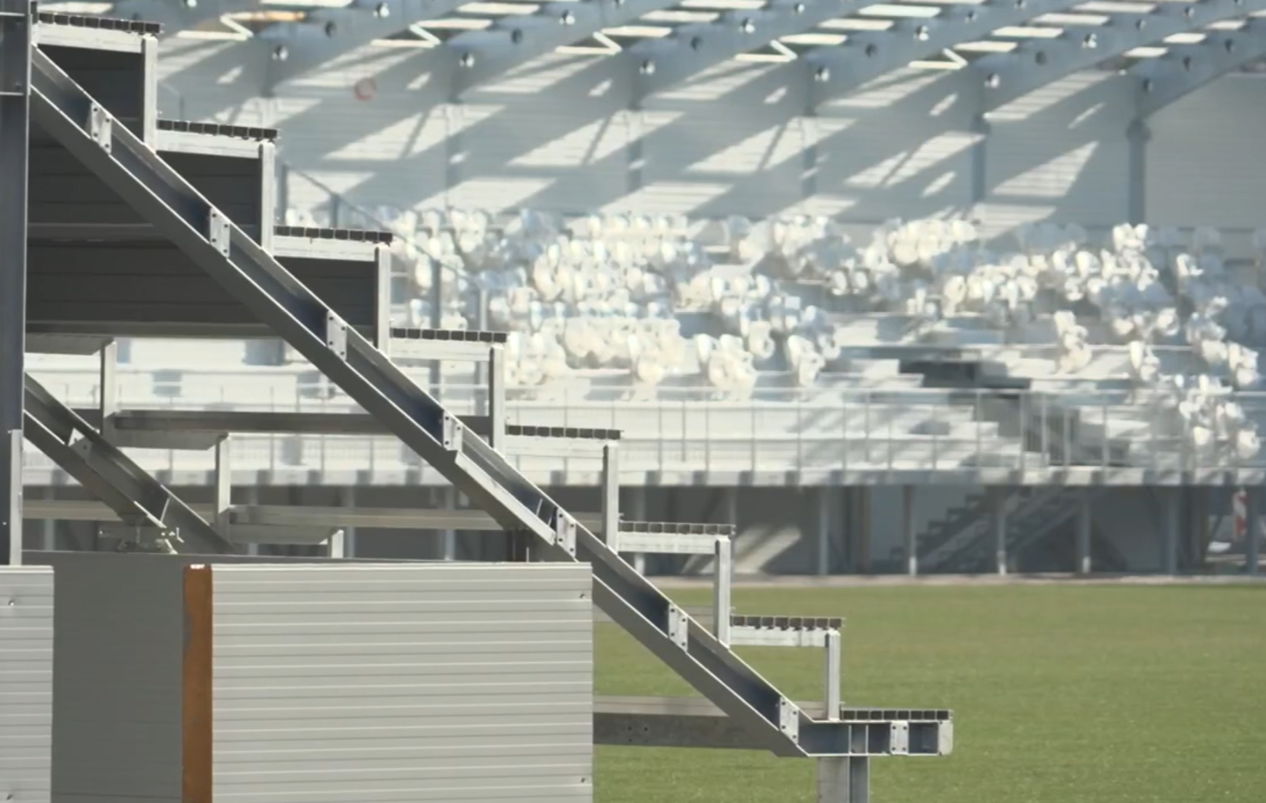 The stadium that will be the home ground of KFC Komárno.