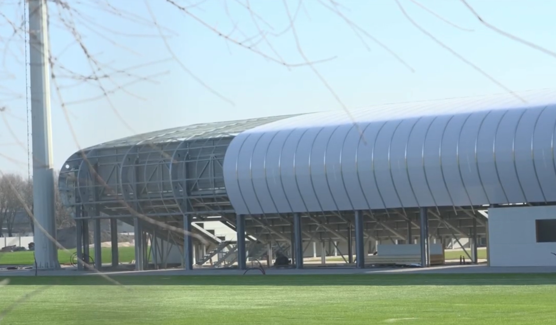 The stadium that will be the home ground of KFC Komárno.