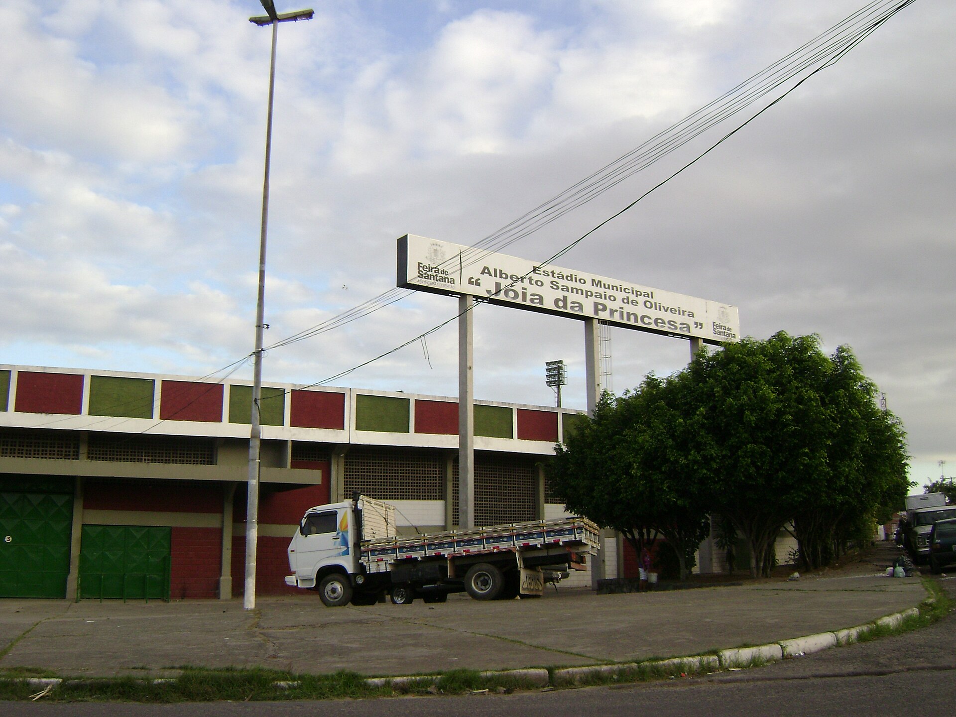 Estádio Joia da Princesa em Feira de Santana, Bahia.
