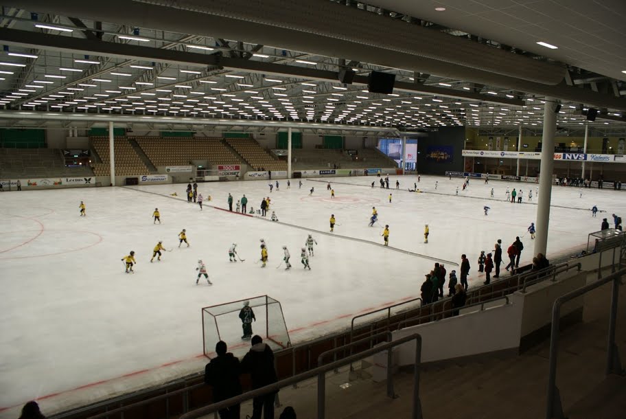 ABB Arena Syd, Multiarena, Indoor Bandystadium in Västerås, Sweden.