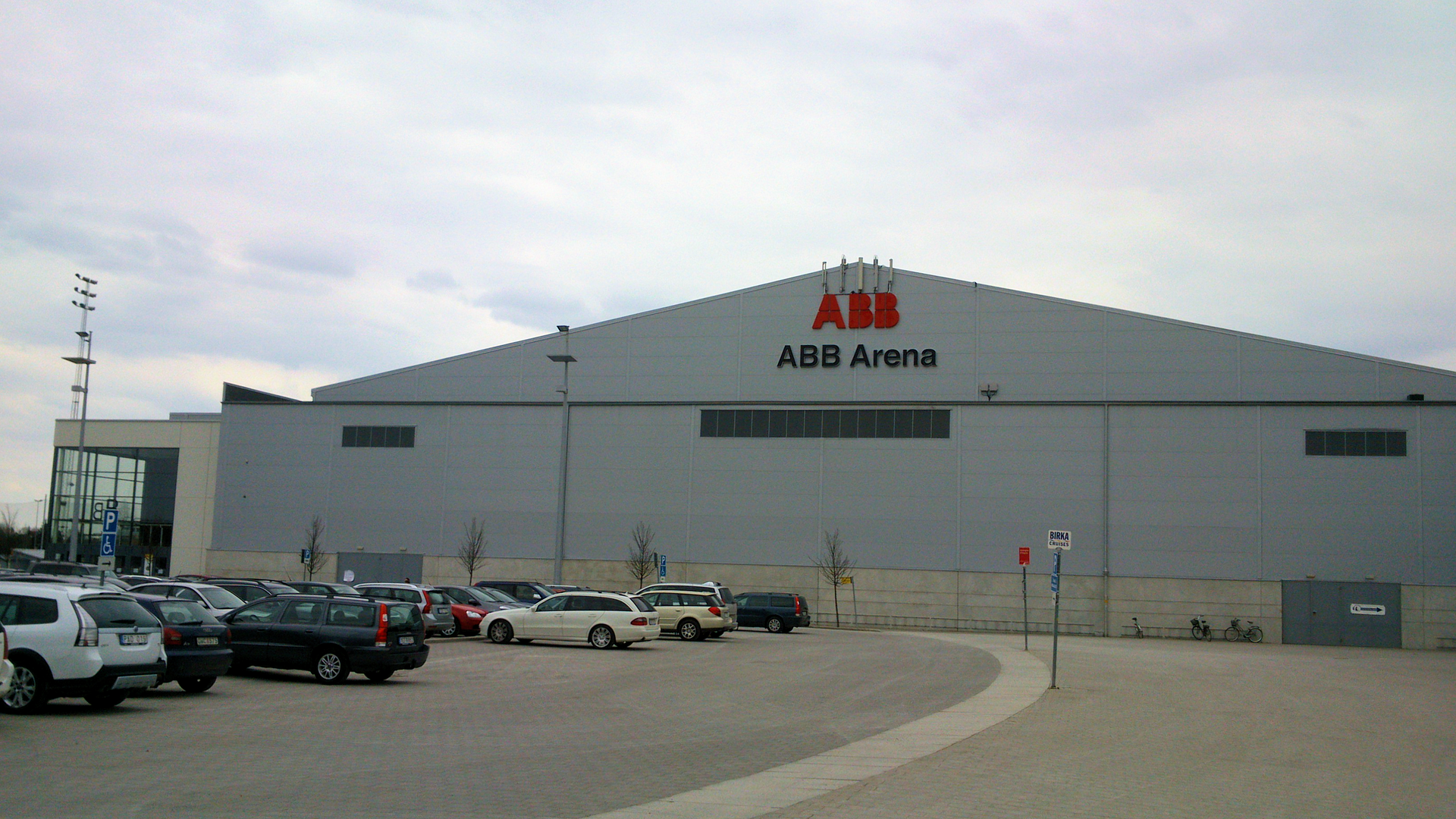 ABB Arena Syd in Västerås, Sweden. Multi sports and bandy hall of Rocklunda sports park in Västerås.