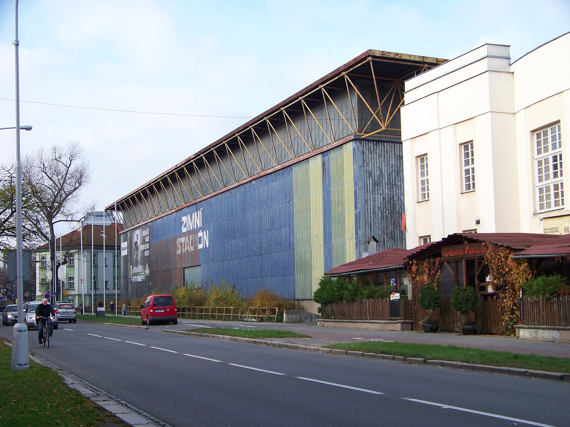 Olomouc -Nová Ulice, Olomouc District , Olomouc Region , Czech Republic . Hynaisova 1091/9a, ice hockey stadium.