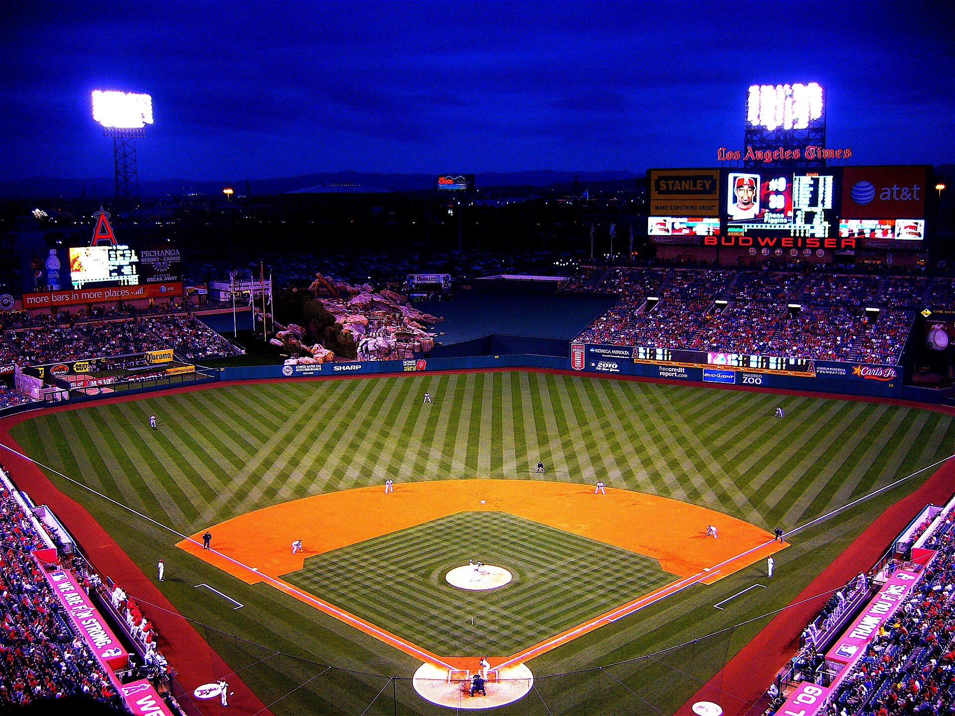 Angel-Stadion, Anaheim, Vereinigte Staaten
