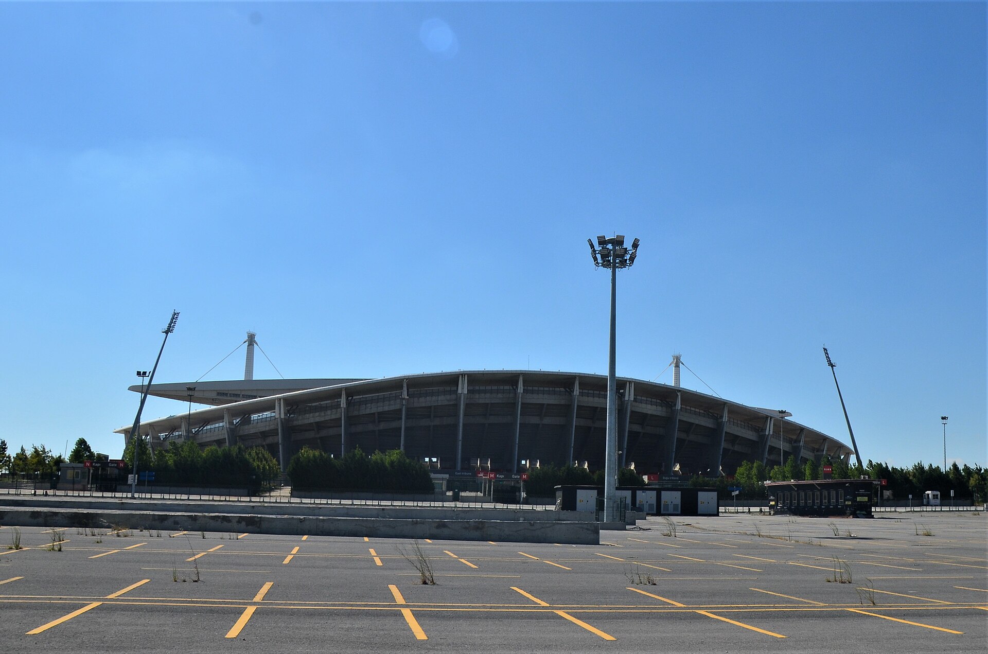 Atatürk Olympic Stadium in Istanbul, Turkey