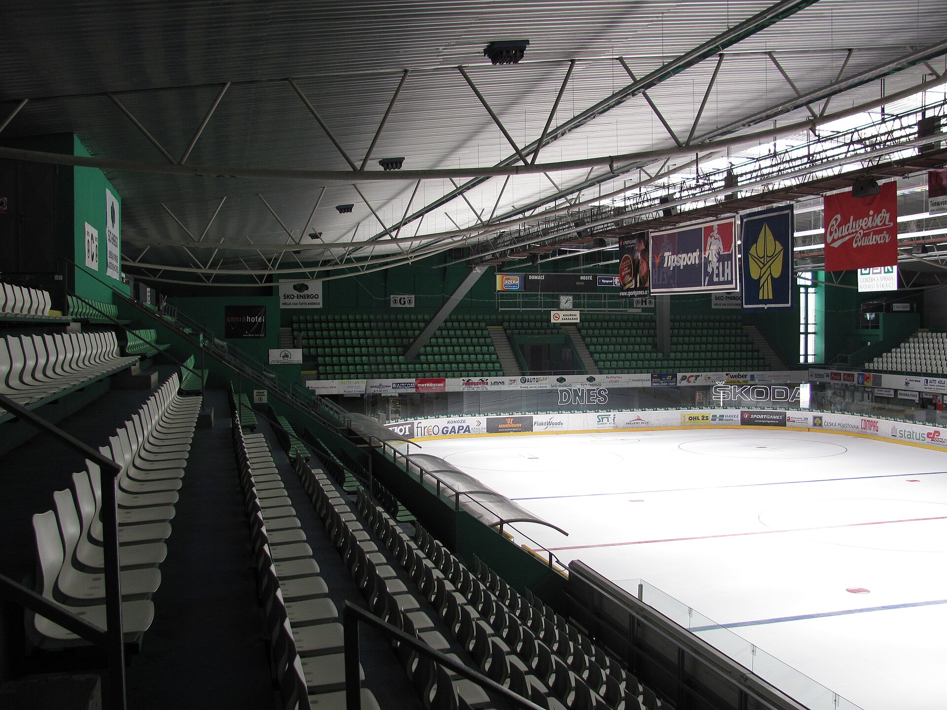 Ice hockey stadium in Mladá Boleslav 2011 photo