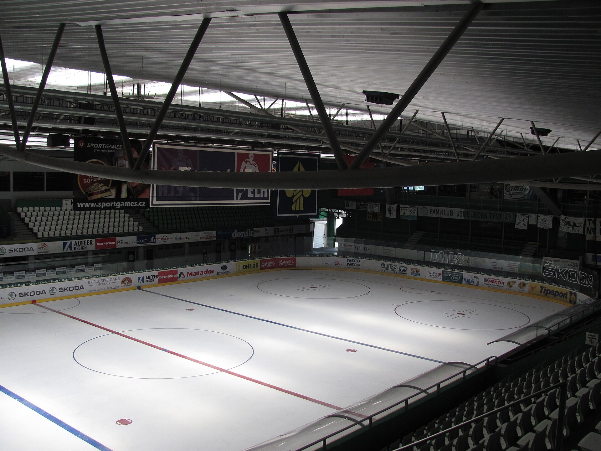 Ice hockey stadium in Mladá Boleslav 2011 photo