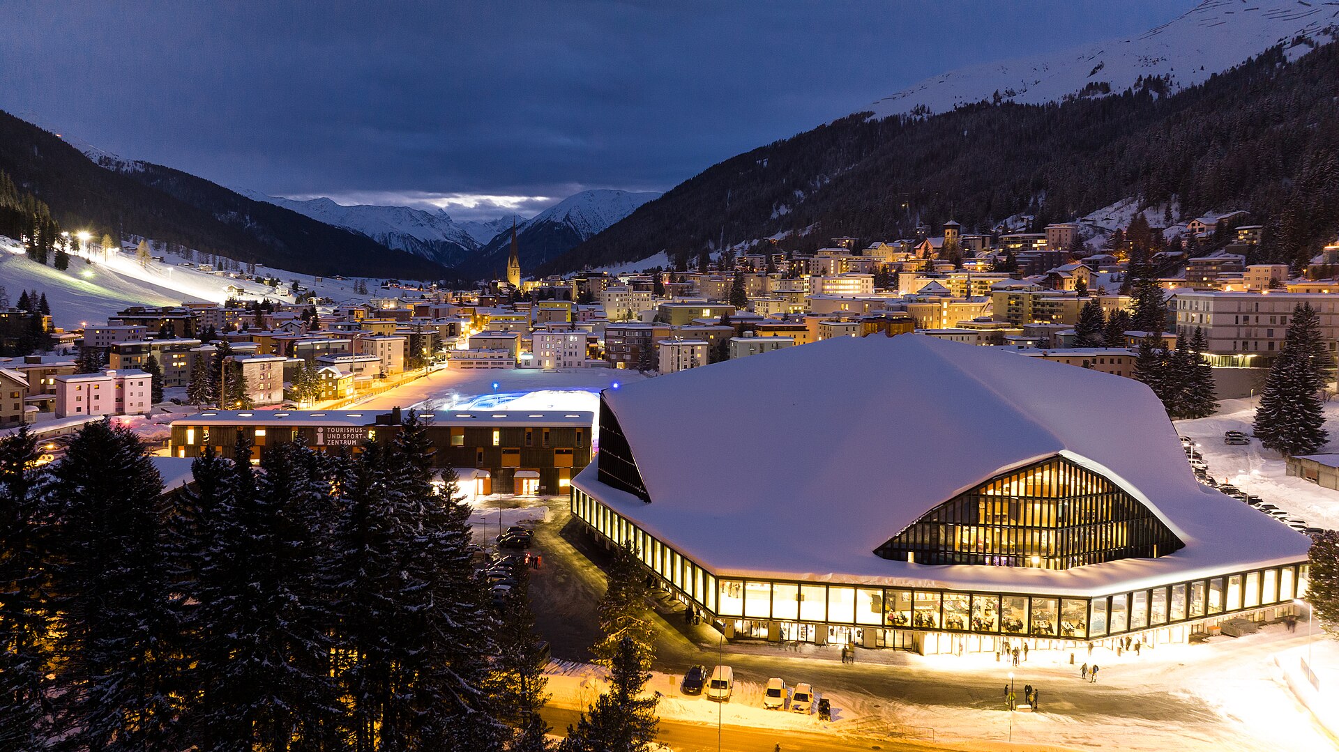 Eisstadion Davos, Davos, Schweiz