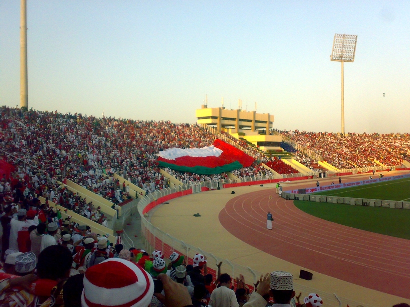 Football is the favorite sport in Oman - Crowds came out in thousands to cheer for the Omani Football Team when Muscat hosted the 19th Gulf Cup of Nations