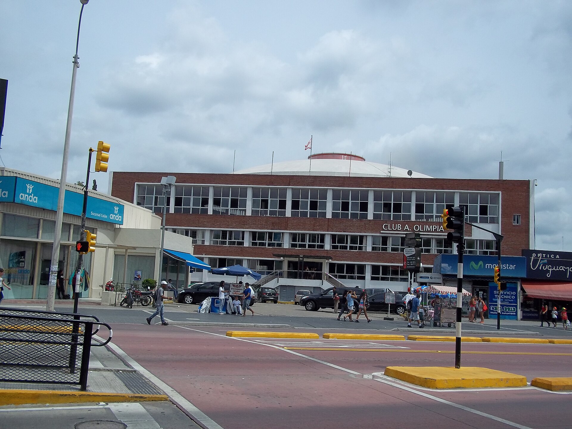 Club Atlético Olimpia, Colón, Montevideo (Uruguay).
