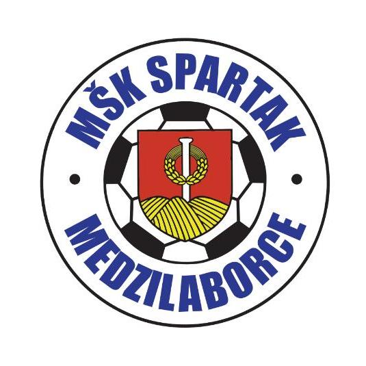 Logo futbalového klubu MŠK Spartak Medzilaborce.