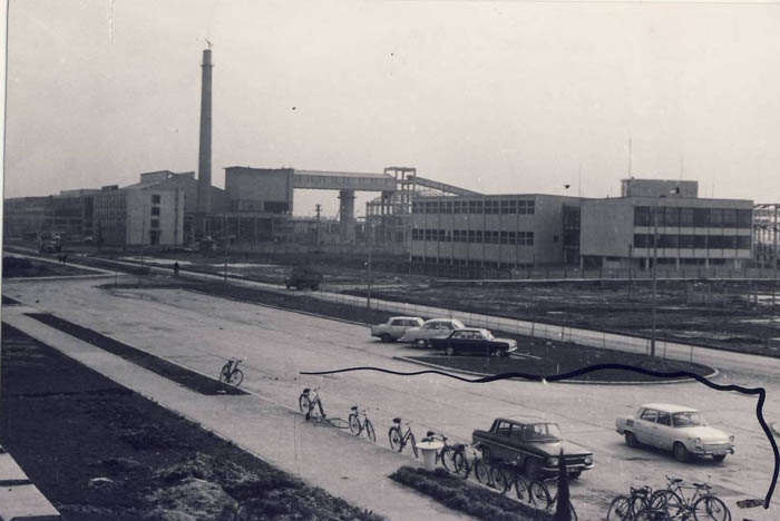 Glass factory in Buzău, Romania
