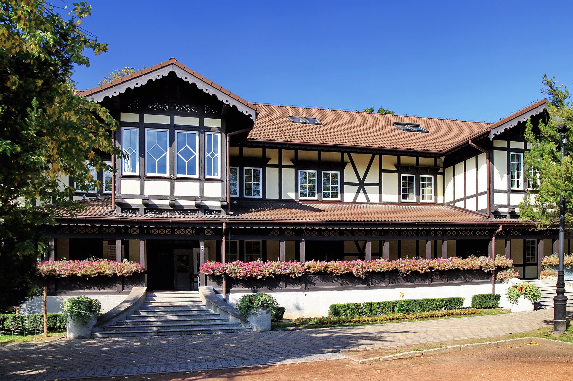 Spa House. Zdrojowy Park. Jastrzębie-Zdrój , Silesian Voivodeship, Poland.