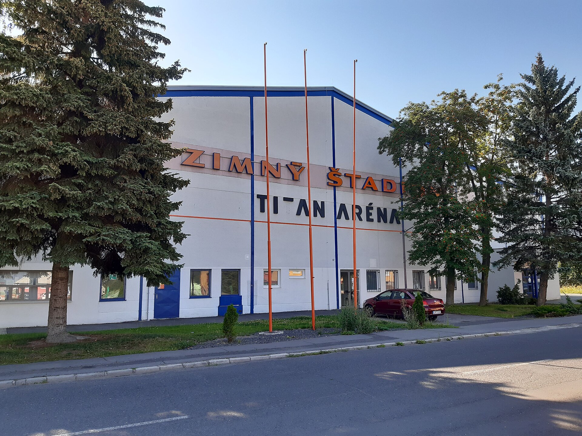 Zimný štadión v Liptovskom Mikuláši (Titan aréna).