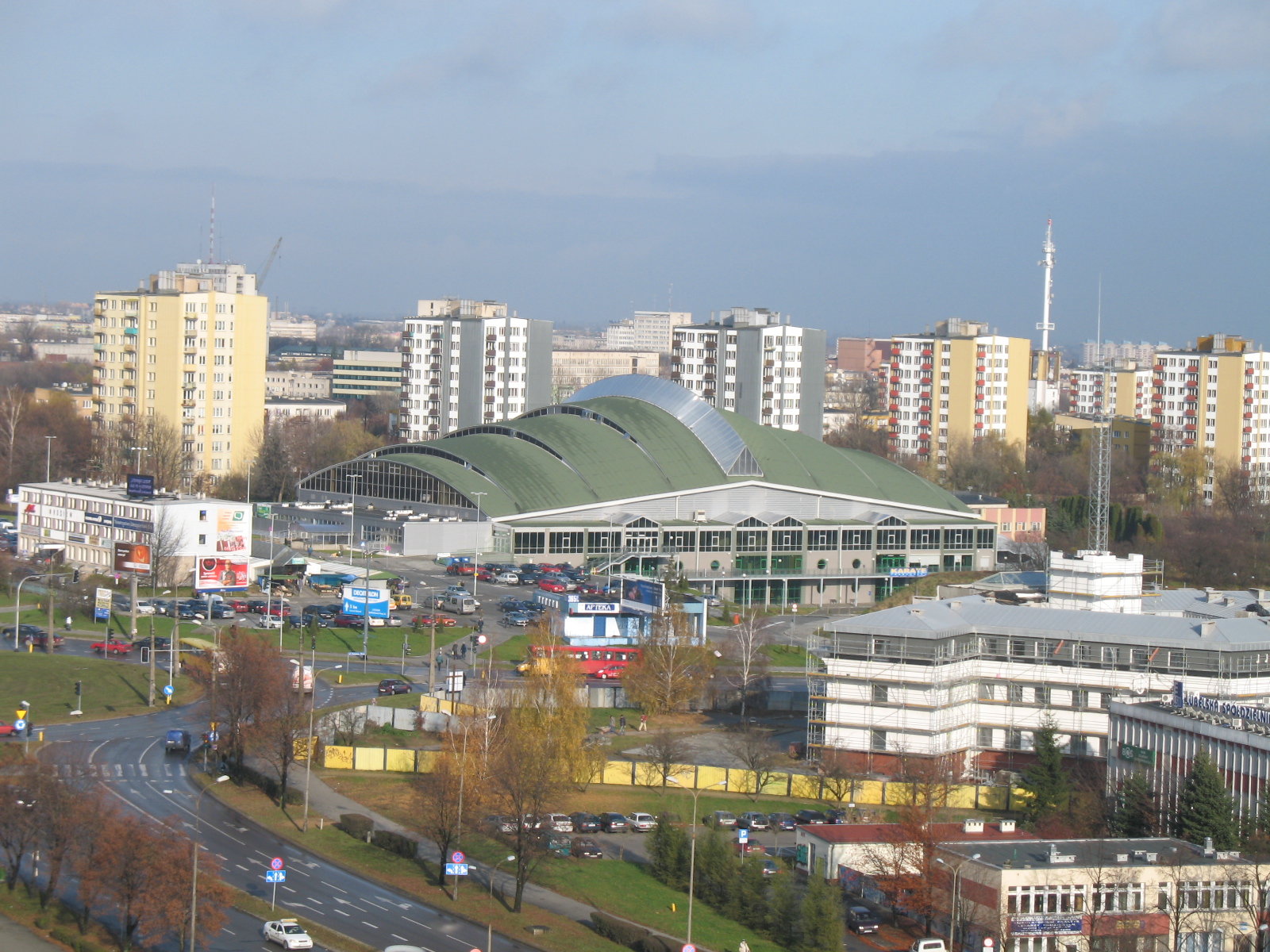 Globus" sport hall in Lublin, Poland