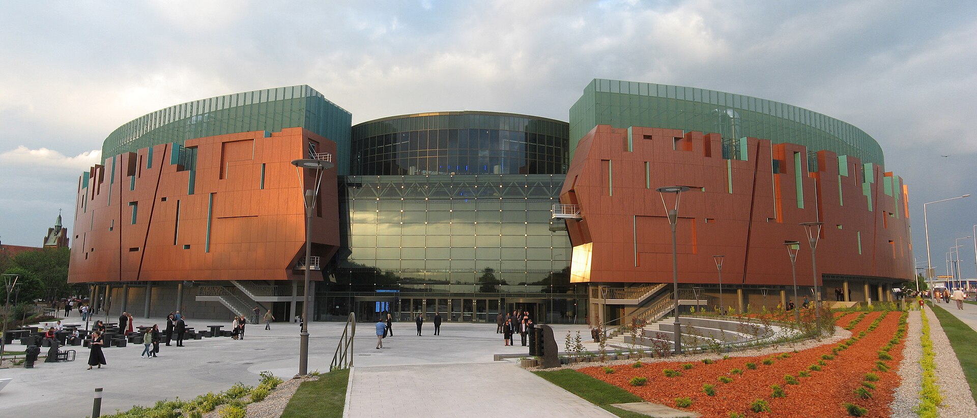 Shopping centre Cuprum Arena - Lubin , Poland.
