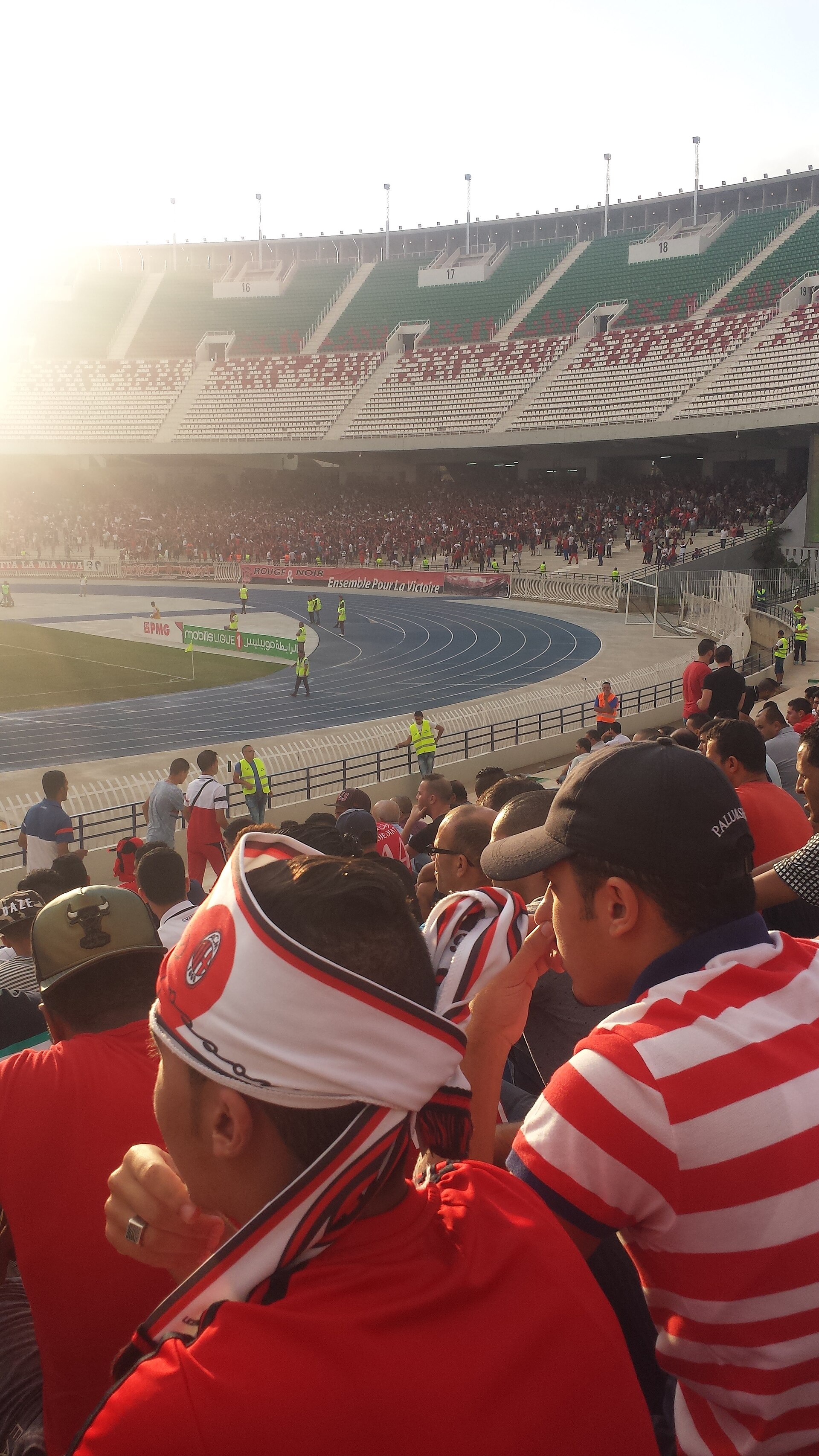 A meeting between USM Alger and CR Belouizdad 2016-2017 season