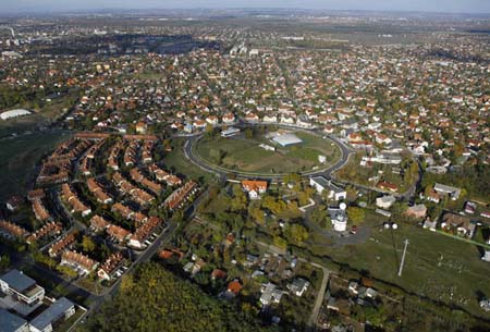 Budapest, district XVIII, Hungary, aerial photography