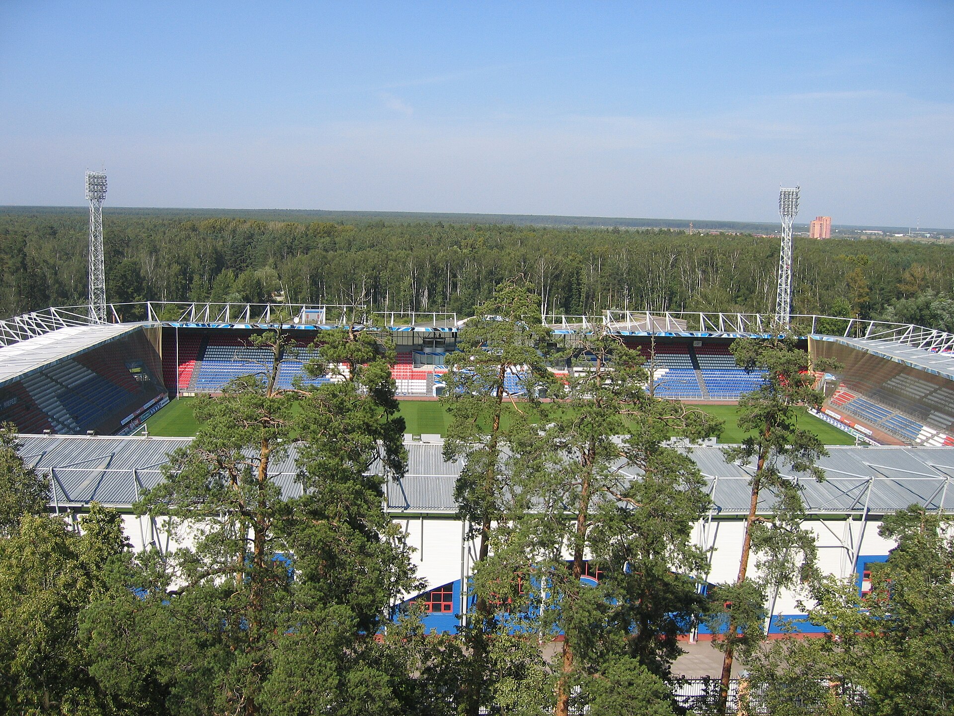 Saturn stadium in Ramenskoye, Russia (Moscow region)