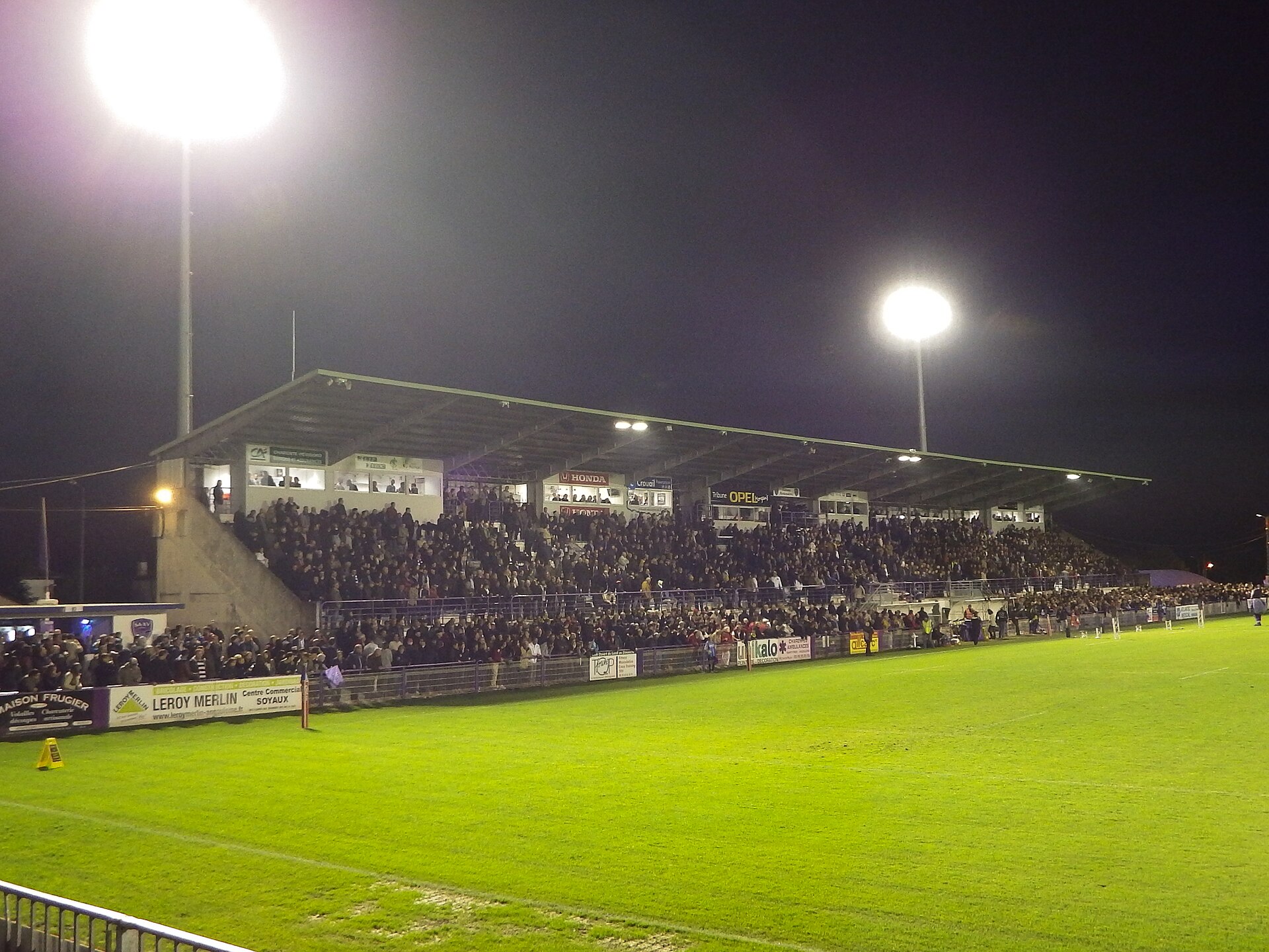 2016–17 Rugby Pro D2 season ‒ 14 October 2016, Stade Chanzy . Match between: Soyaux Angoulême XV Charente ‒ US Dax
