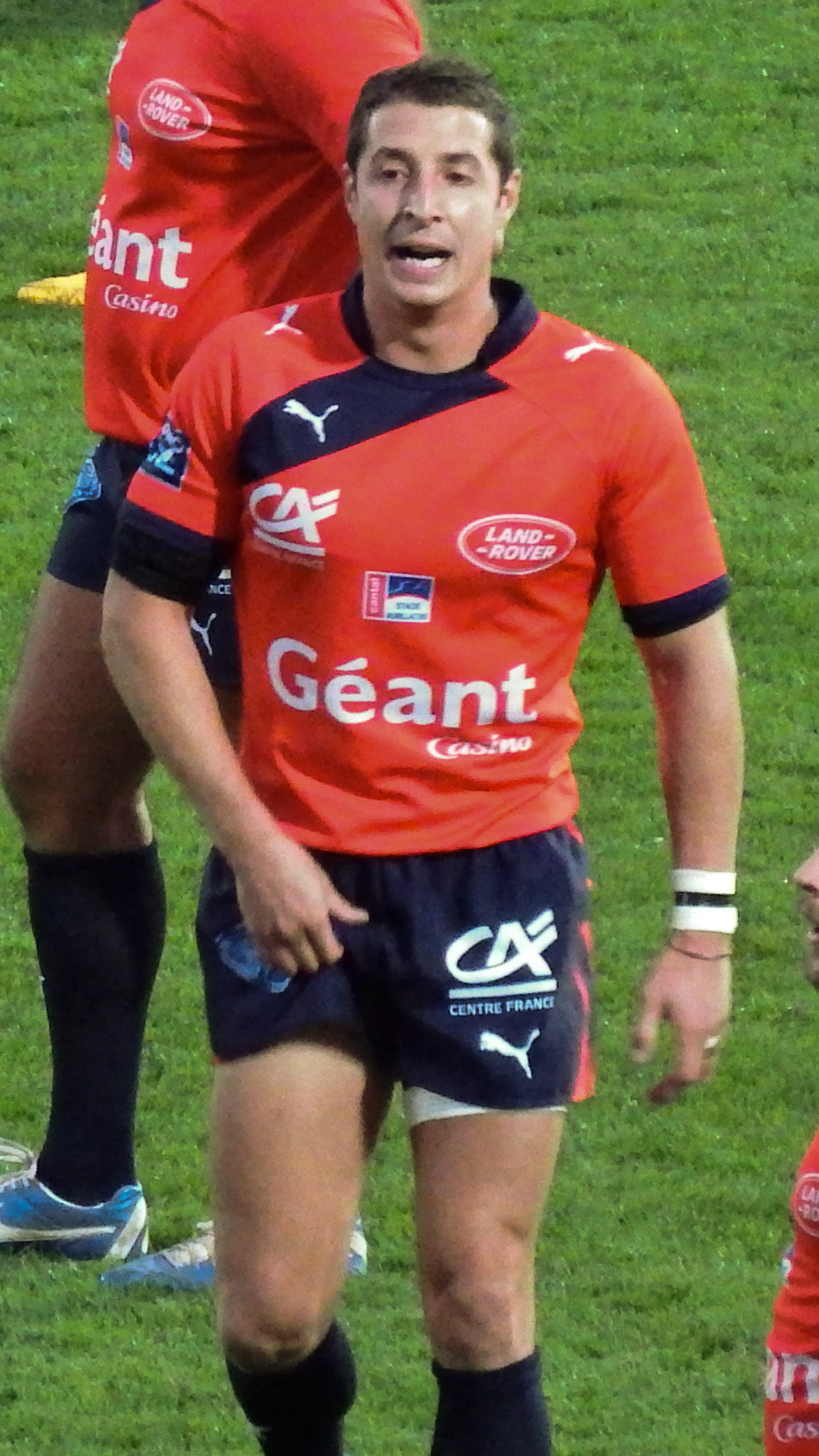 9 October 2015, Jean Alric stadium . Match between: Stade Aurillacois Cantal Auvergne ‒ Saracens F.C.