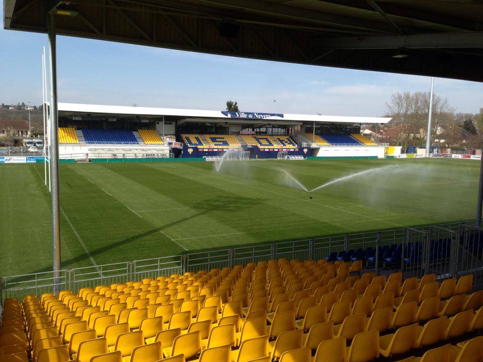 rugby stadium Nevers France