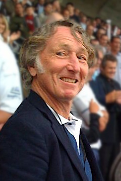 Welsh former international rugby union player JPR Williams at the France vs British Lions Classic match in Mont-de-Marsan