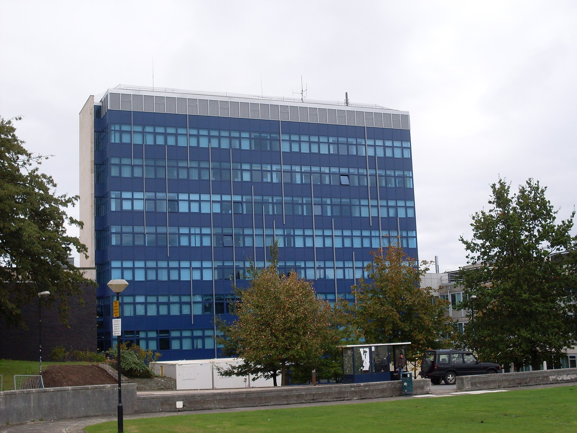 Faraday Tower at Swansea University - Home to the Colleges of Engineering and Science