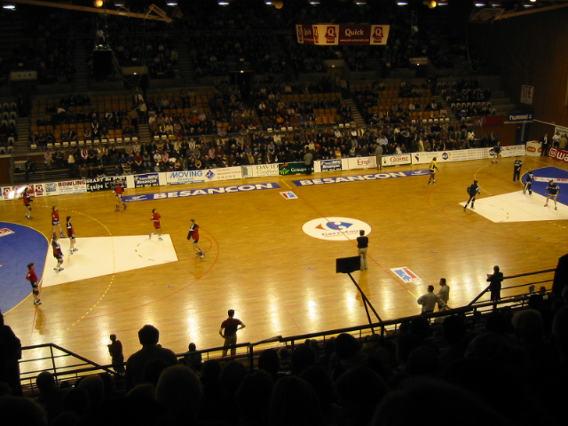 Match de Handball féminin avec l'ESB au Palais des Sports de Besancon