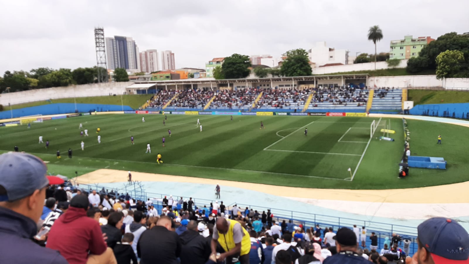 Estádio Bruno José Daniel during a Copa São Paulo de Futebol Júnior match of Santos vs Falcon.