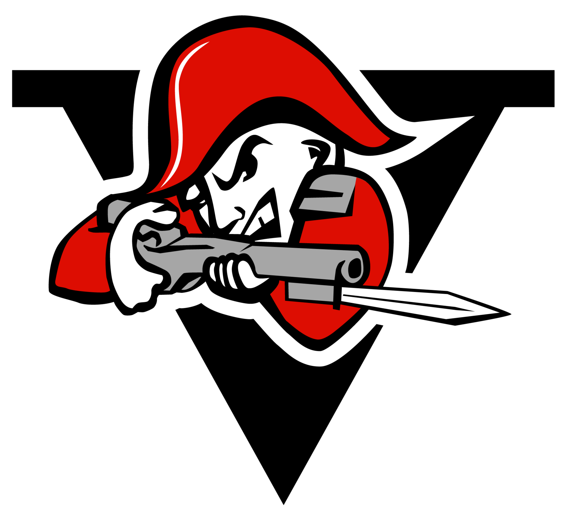 Official logo of the Drummondville Voltigeurs, QMJHL ice hockey team.
