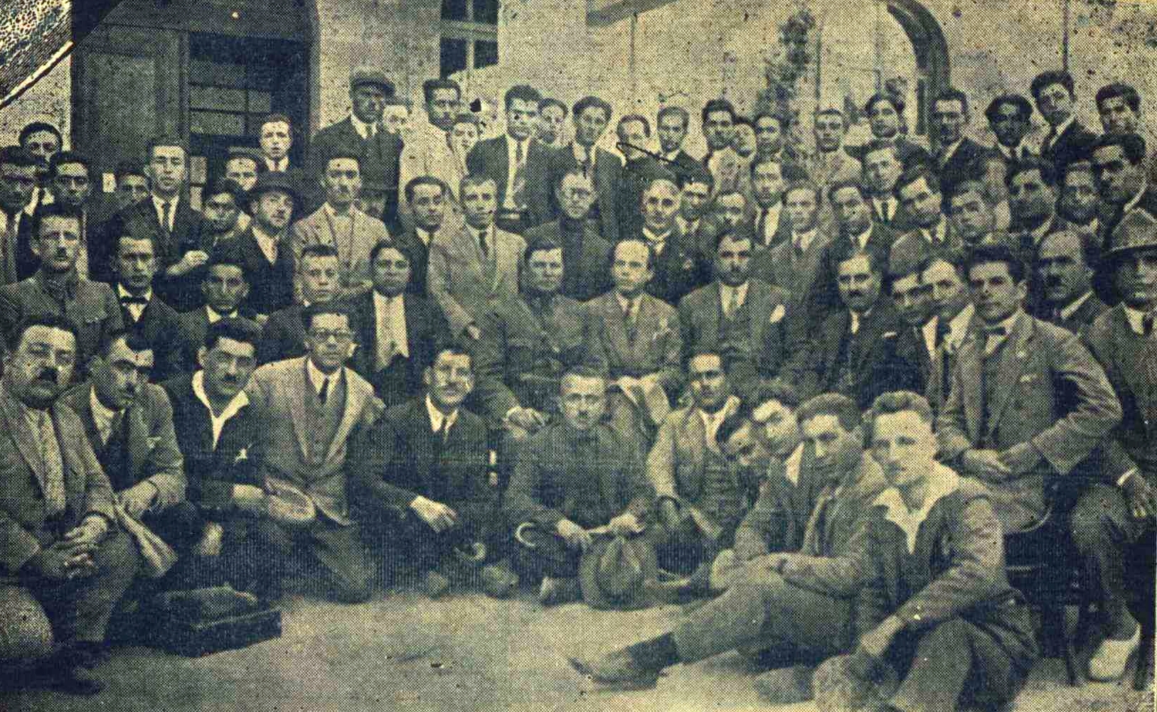 10 Ekim 1926 tarihli Gol dergisinde Ankara'da toplanan Spor Kongresine katılanlar
