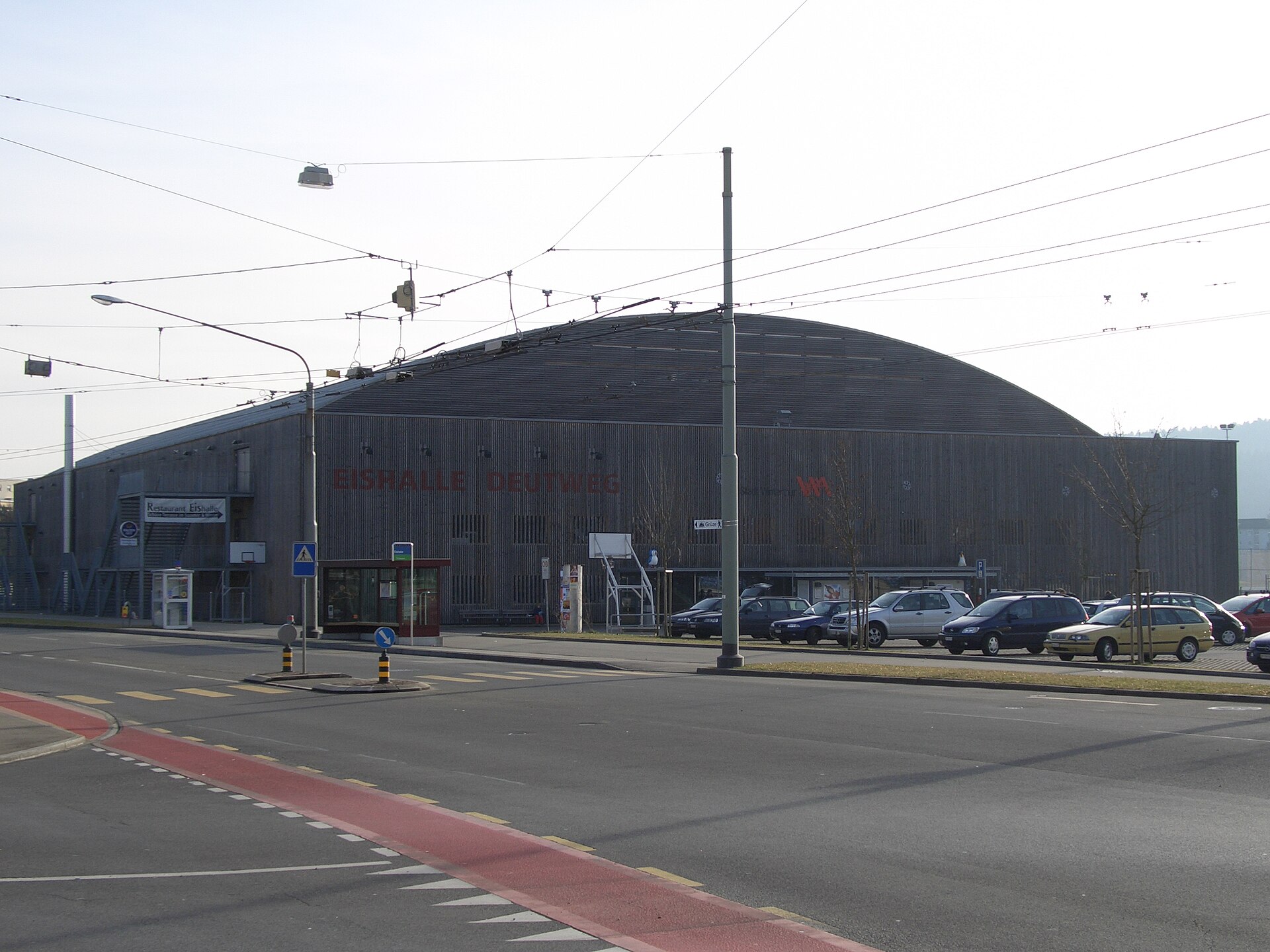 Die Eishalle Deutweg in Winterthur