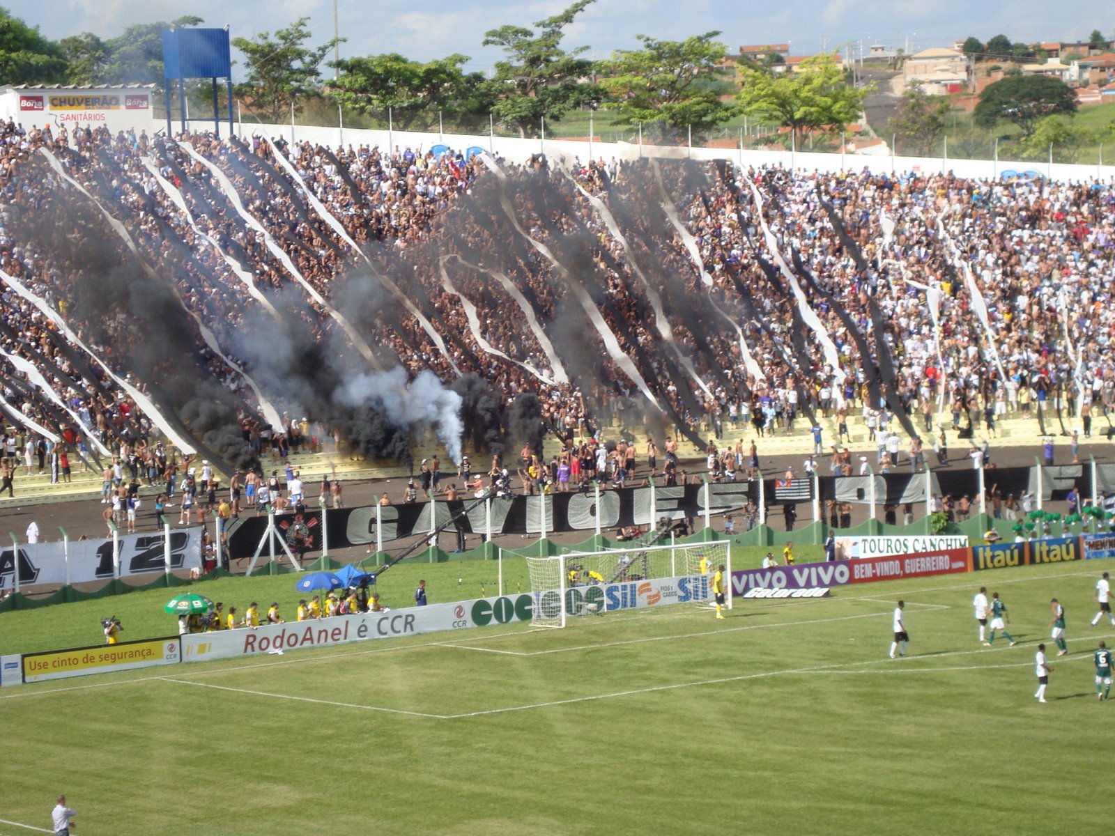 Stadium Prudentão on departure from Corinthians x Palmeiras, Paulista cameponato by 2009.