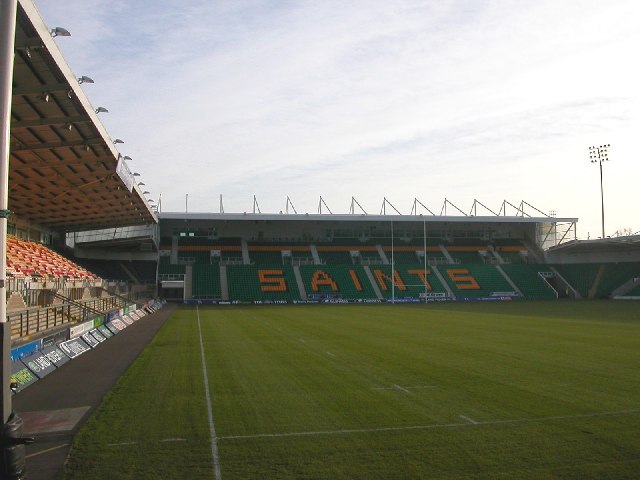 Grandstand, Northampton Saints Rugby Club, Northampton.