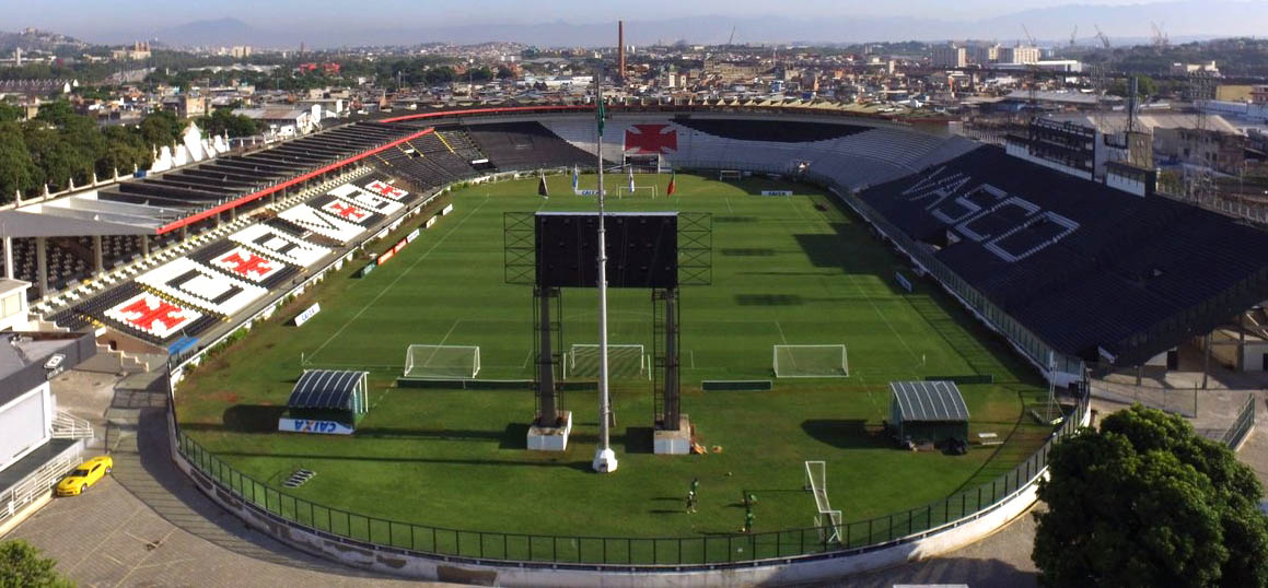 Estádio de Sao Januario.
