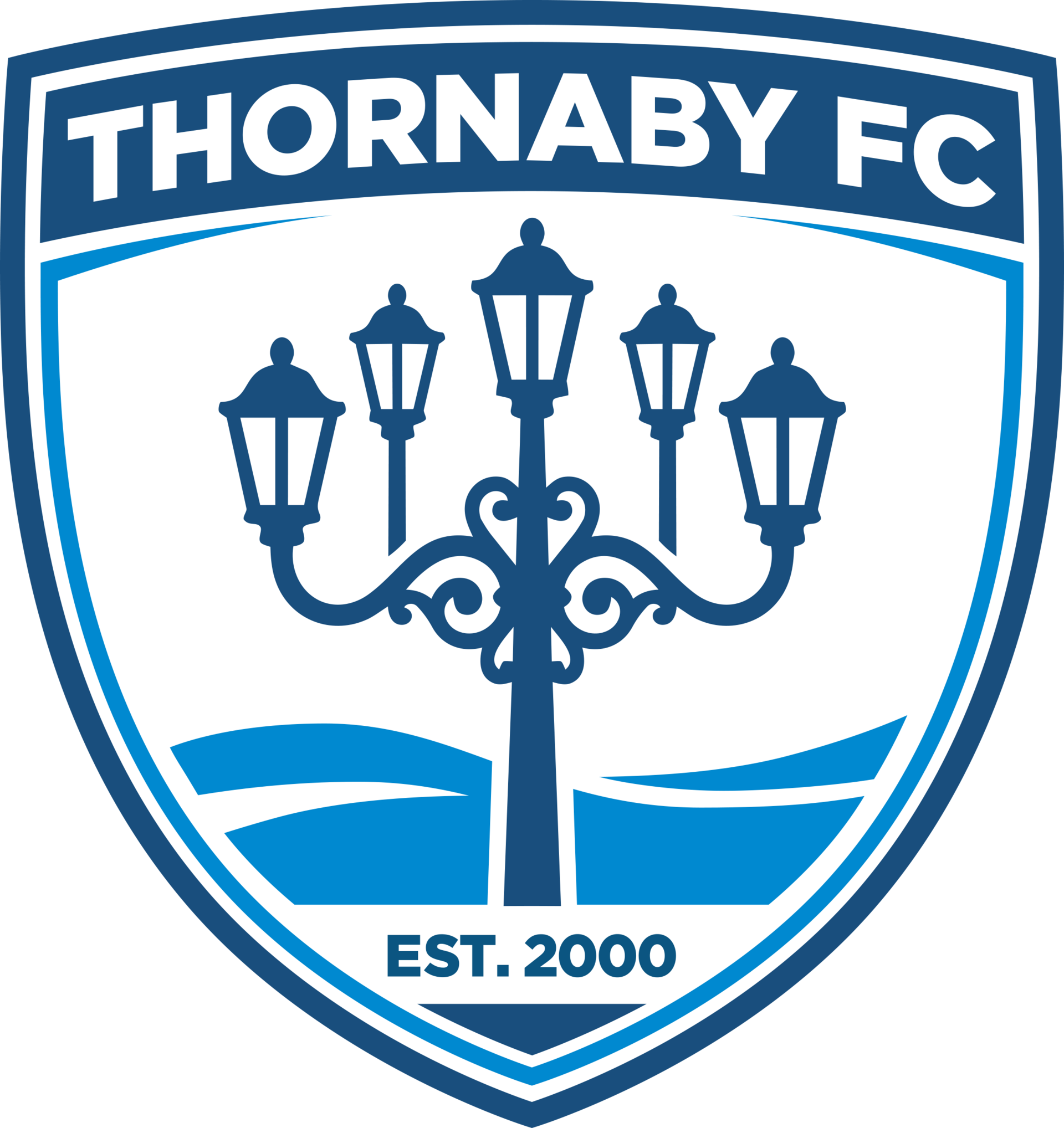 Thornaby FC new badge effective from May 2026.