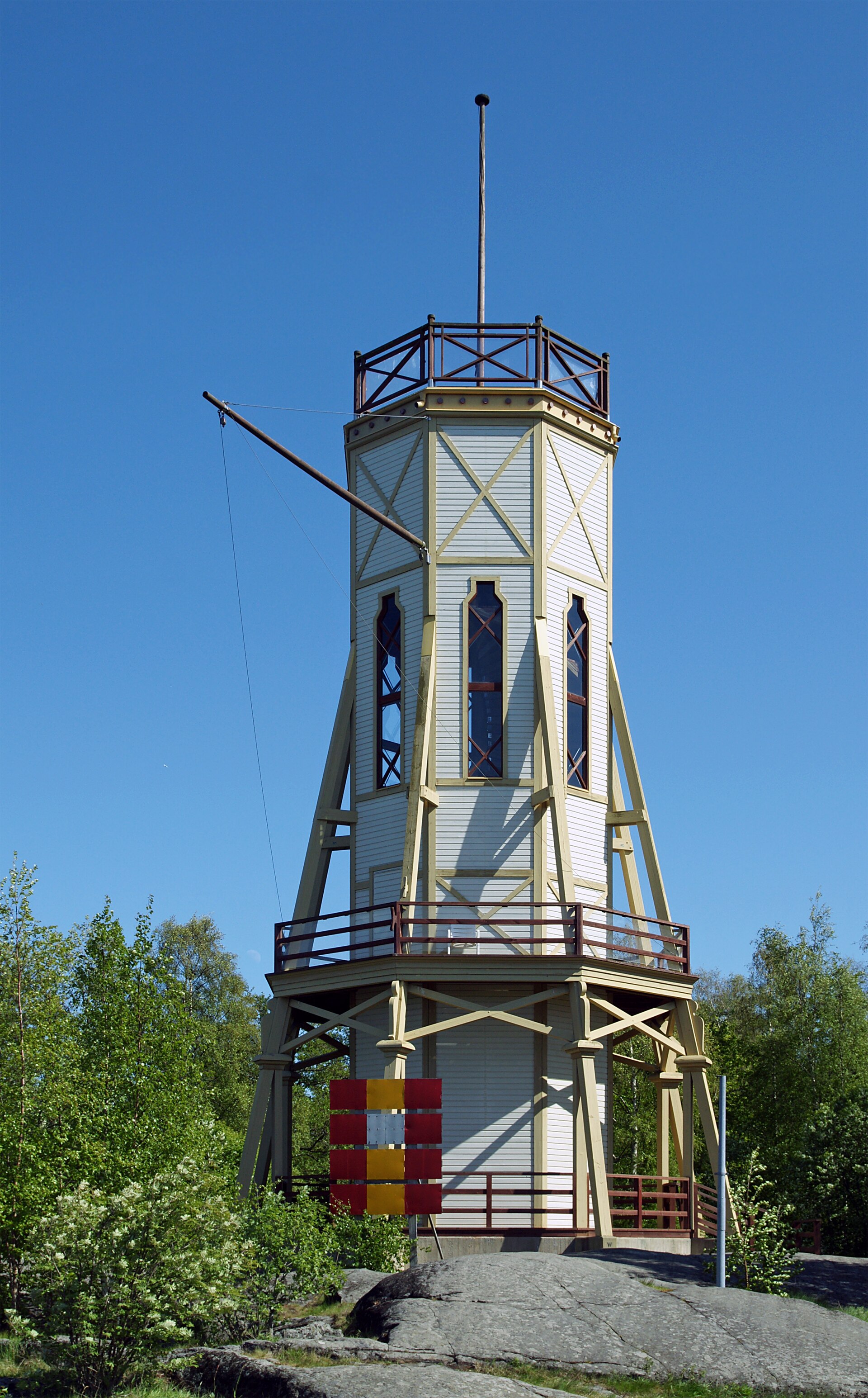 Kiikartorni observation tower in Rauma, Finland.