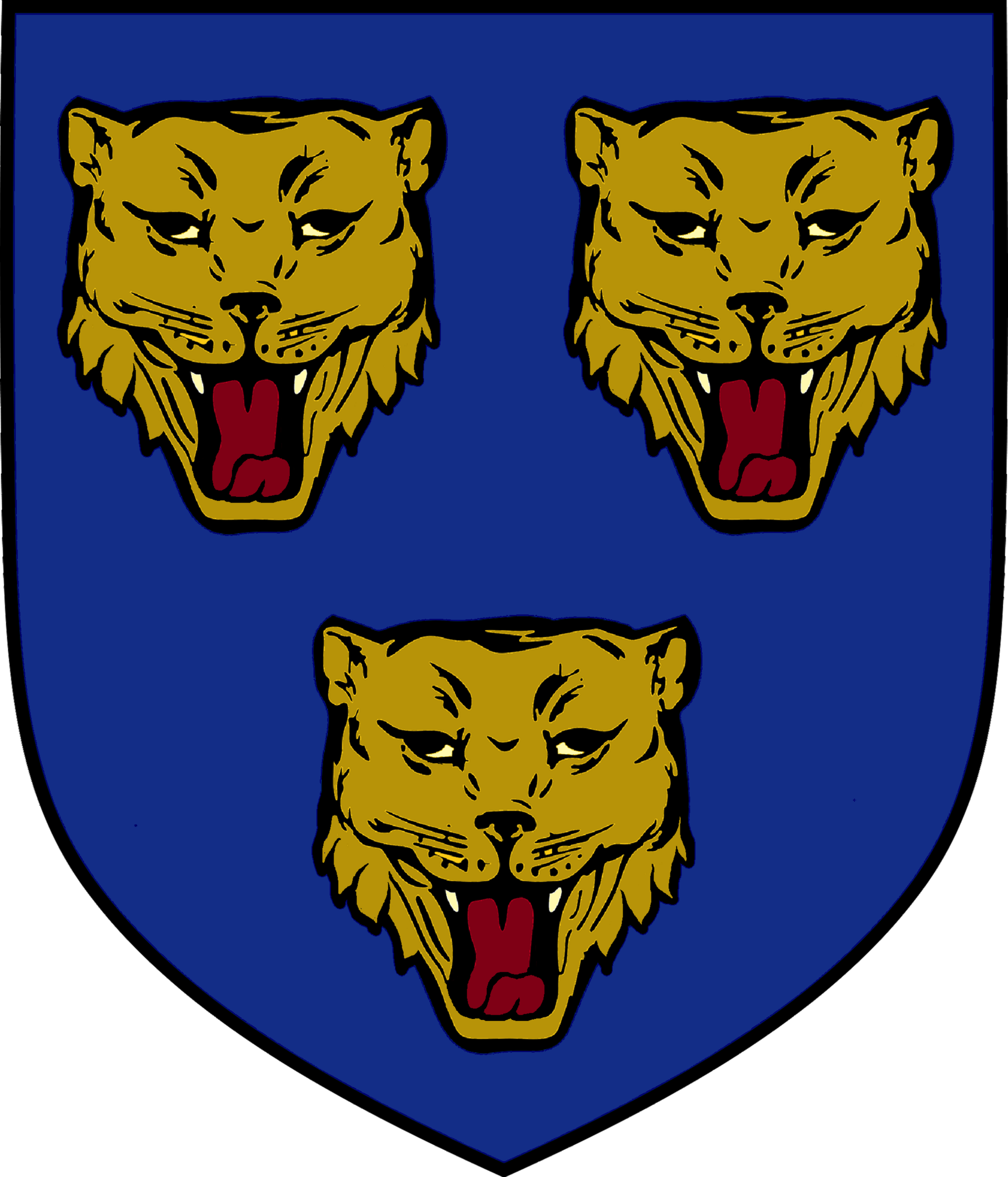 Coat of arms of the town of Shrewsbury, UK