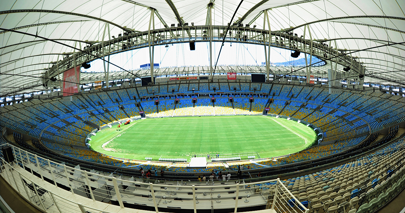 Maracanã Stadium in Rio de Janeiro (RJ), Brazil