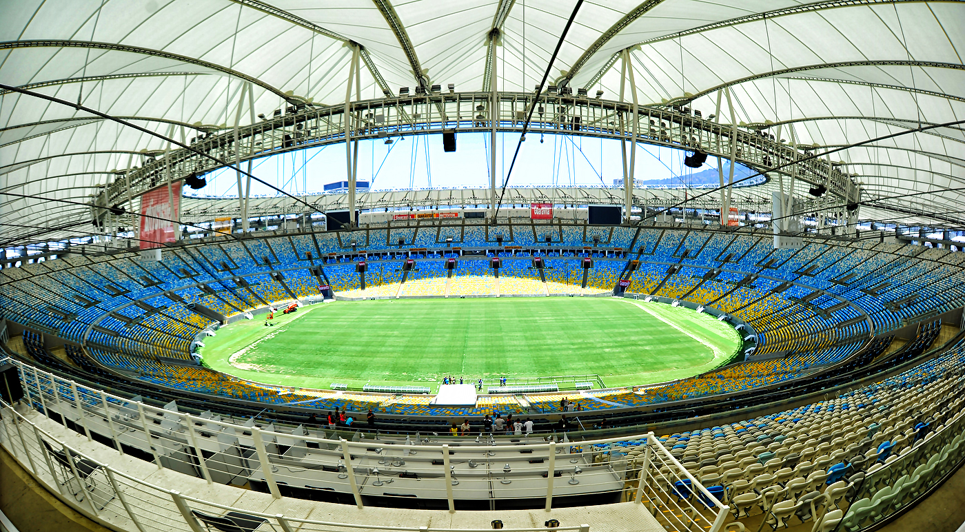 Maracanã Stadium in Rio de Janeiro (RJ), Brazil