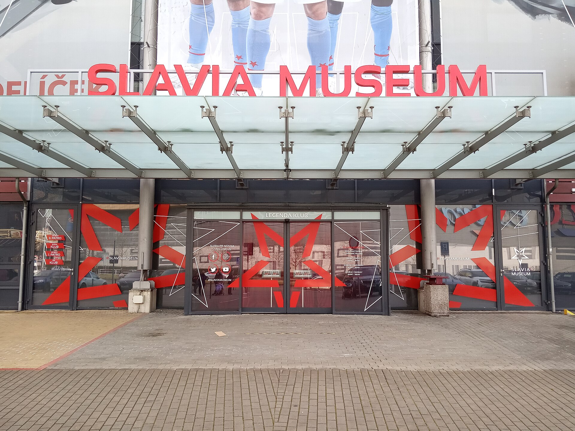 Praha - Vršovice, U Slavie 2a, Slavia Museum