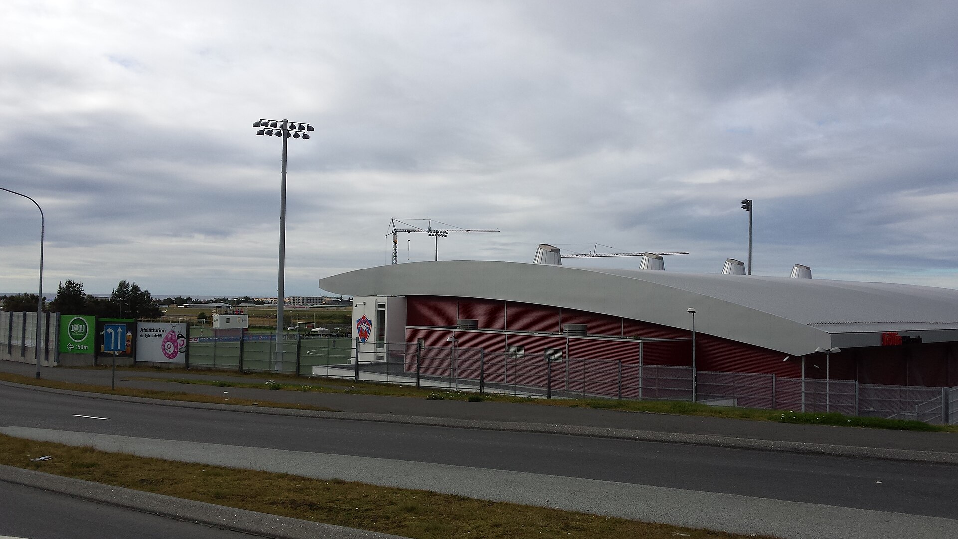 Stadion Hlíðarendi w Reykjavíku