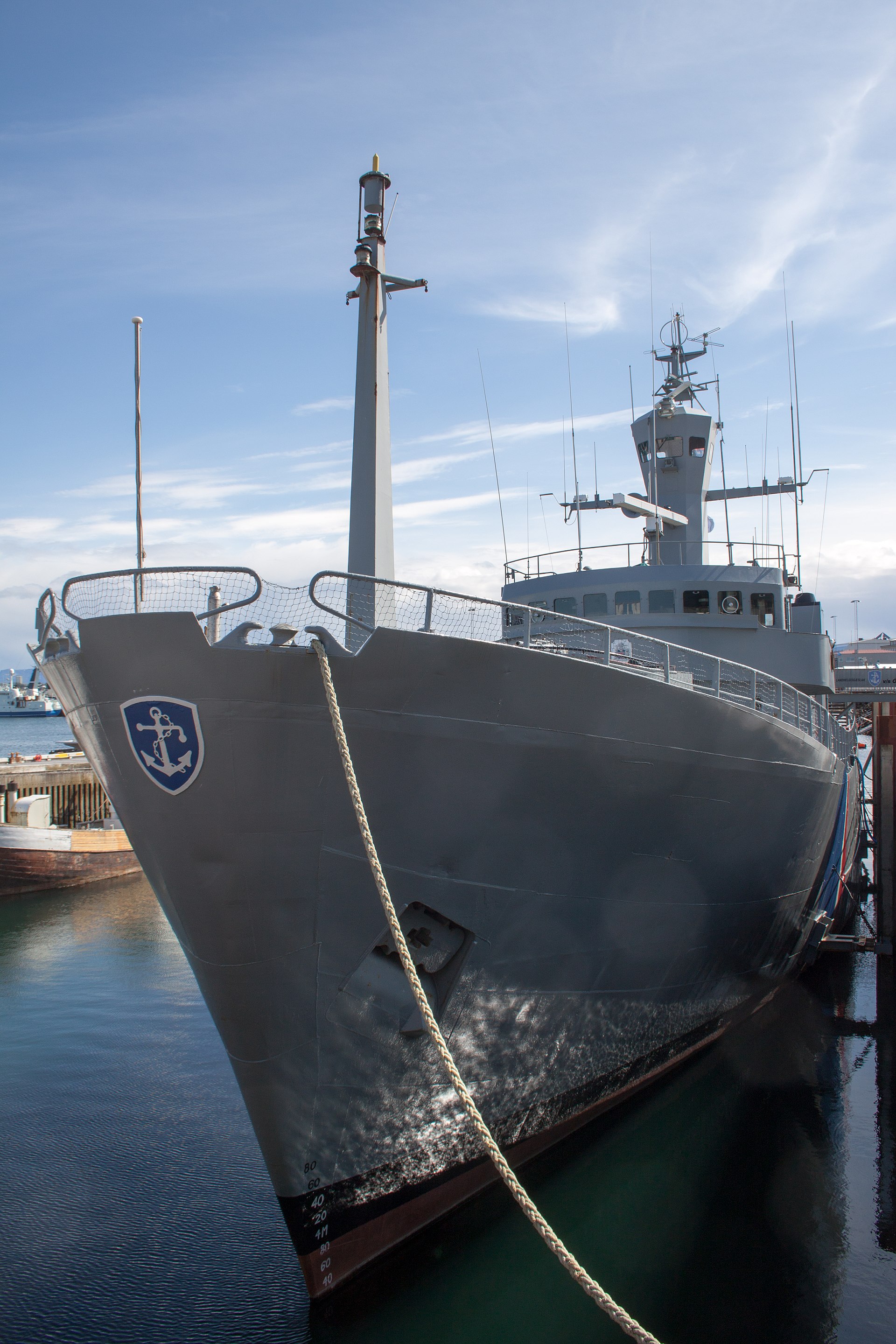 ICGV Óðinn in the Víkin museum