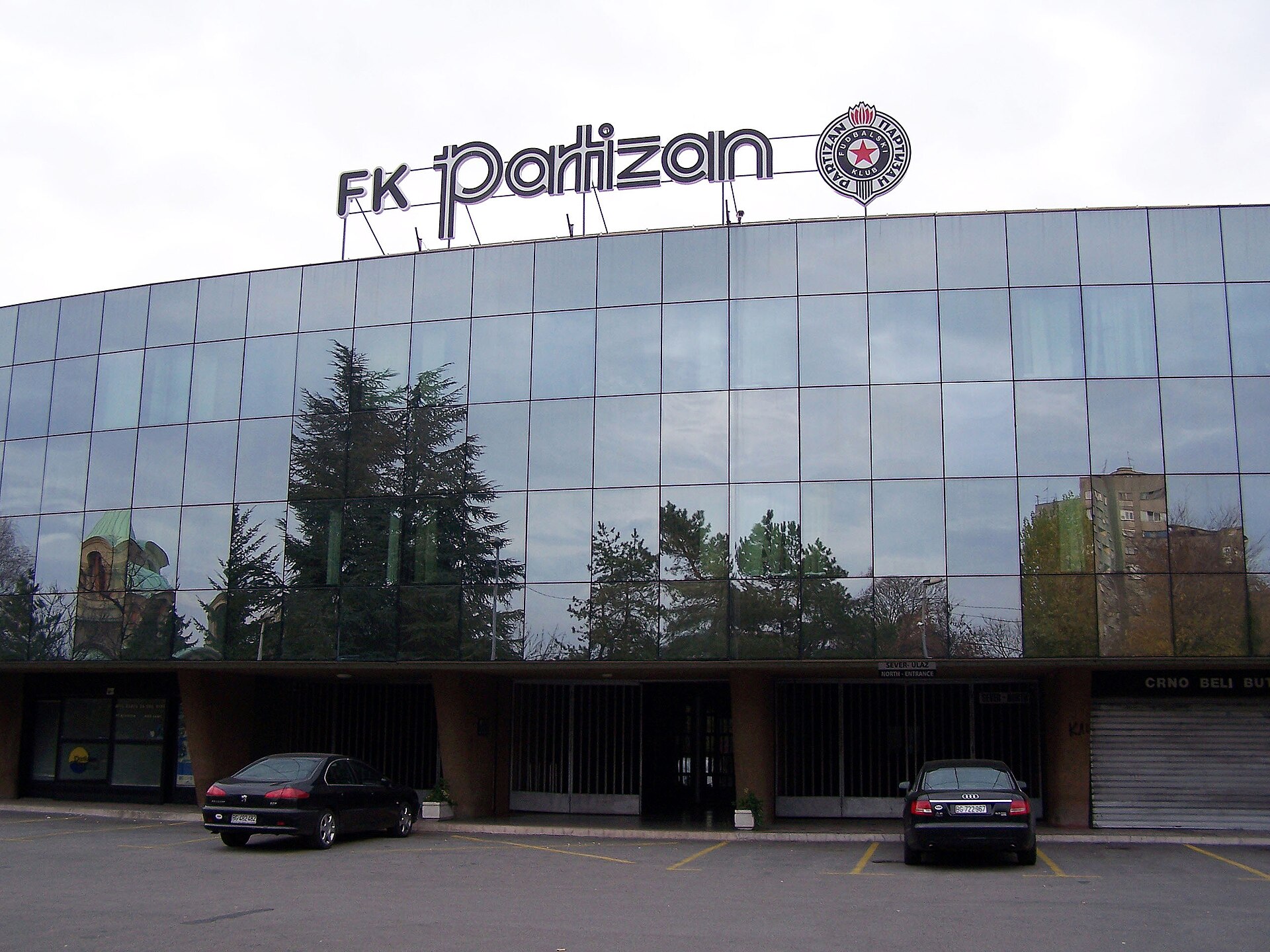 Partizan Stadium in Belgrade