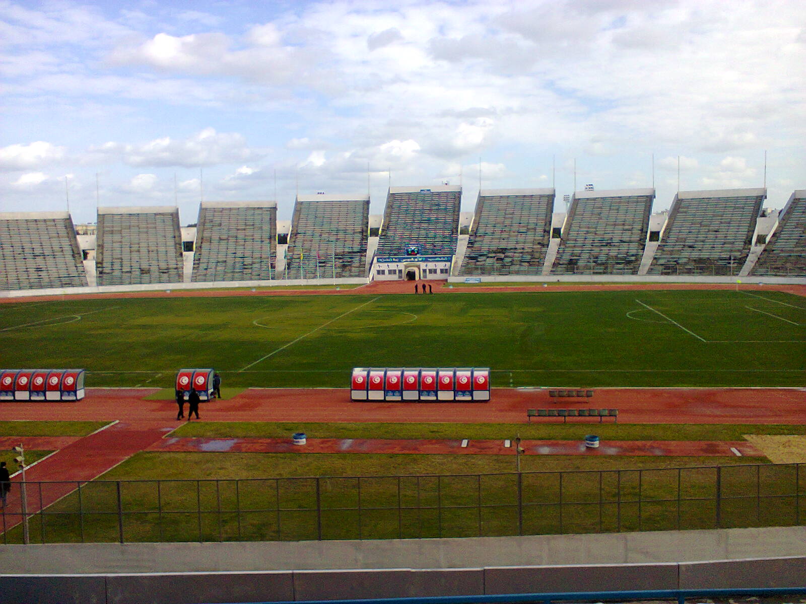 Vue de l'intérieur du stade